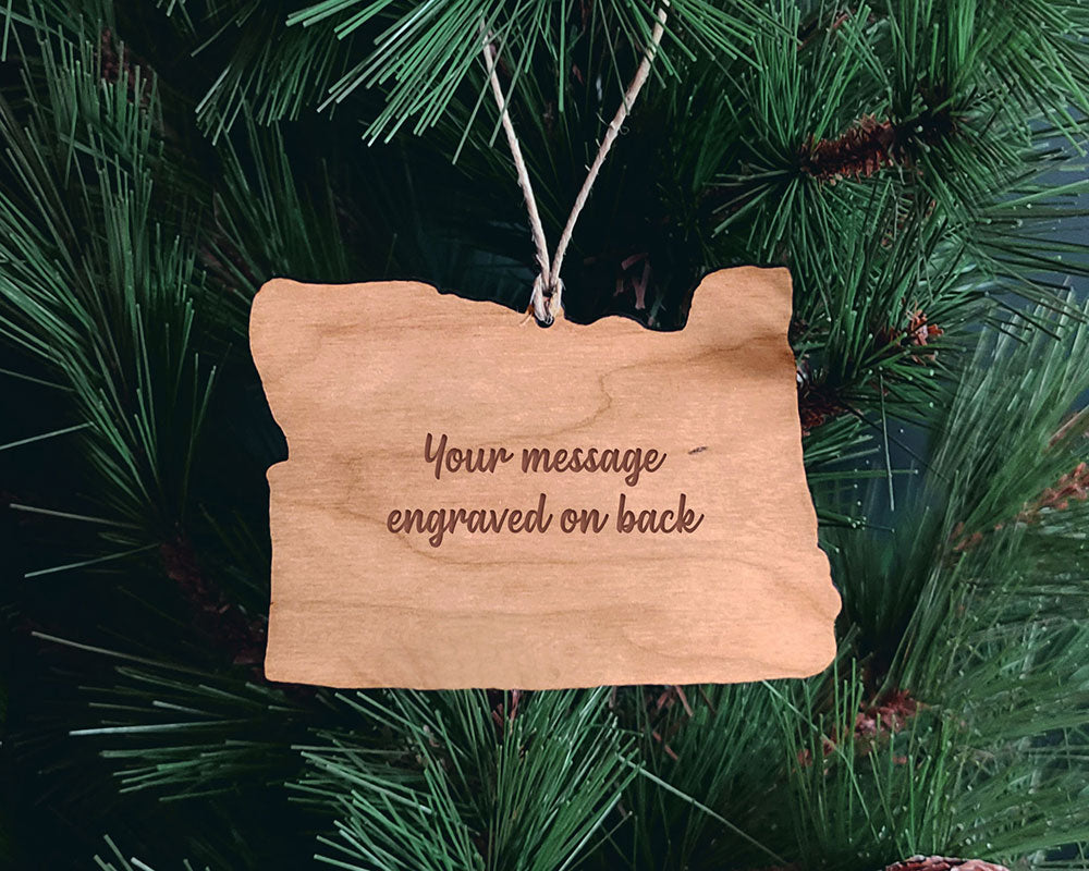 Newberg Oregon Christmas Ornament