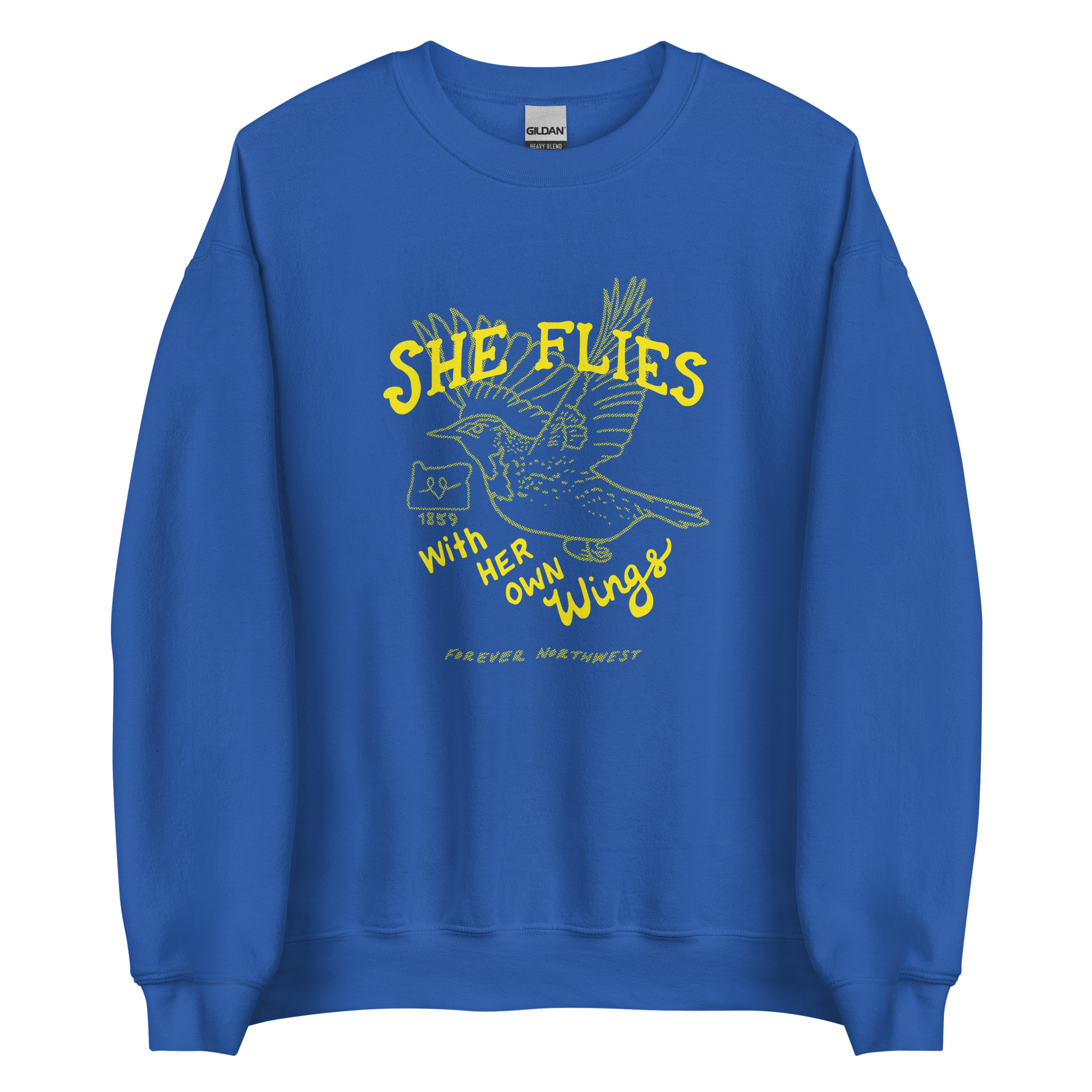 She Flies with Her Own Wings Sweatshirt