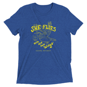 She Flies with Her Own Wings Premium Triblend T-shirt