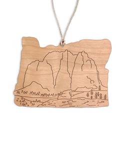 Smith Rock Christmas Ornament