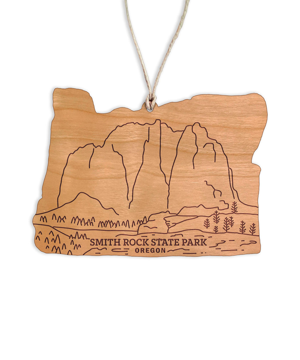 Smith Rock Christmas Ornament
