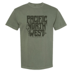 Spooky PNW Comfort Colors T-shirt