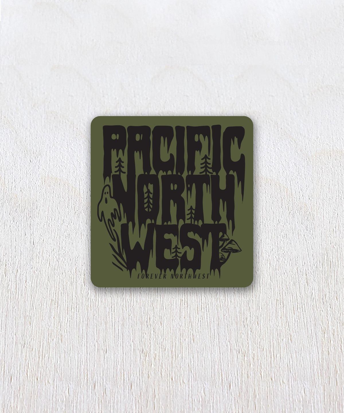 Spooky PNW Sticker