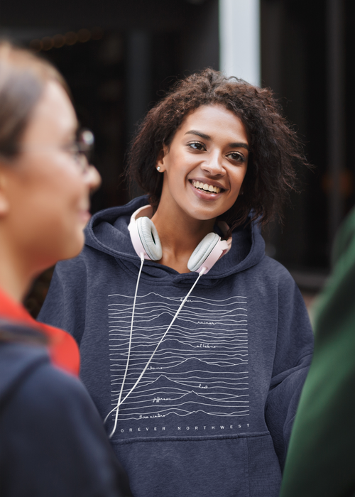 Cascade Mountain Range Hoodie