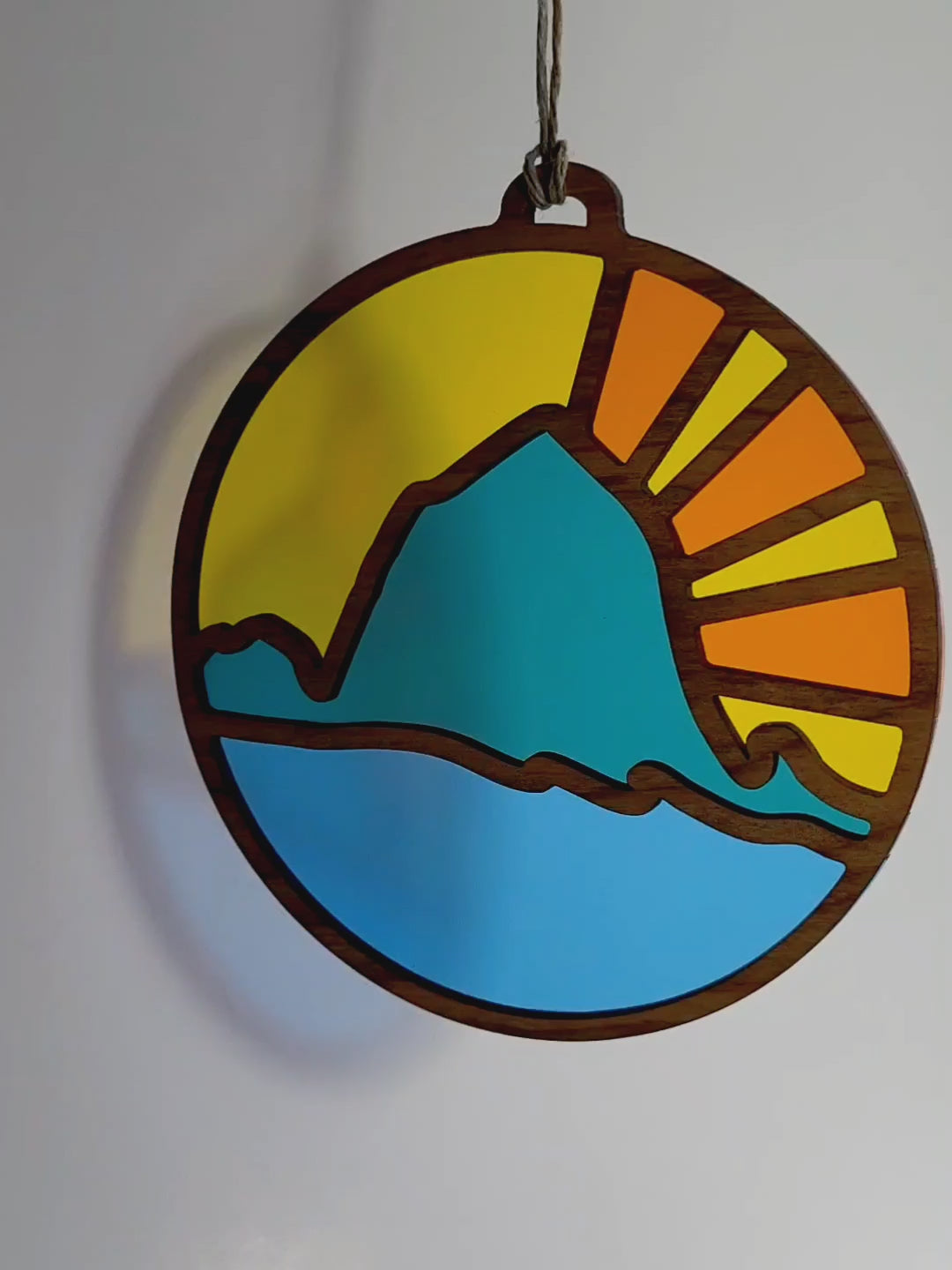 Haystack Rock Suncatcher