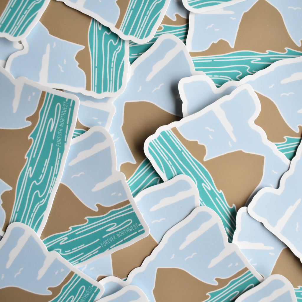 Haystack Rock Sticker