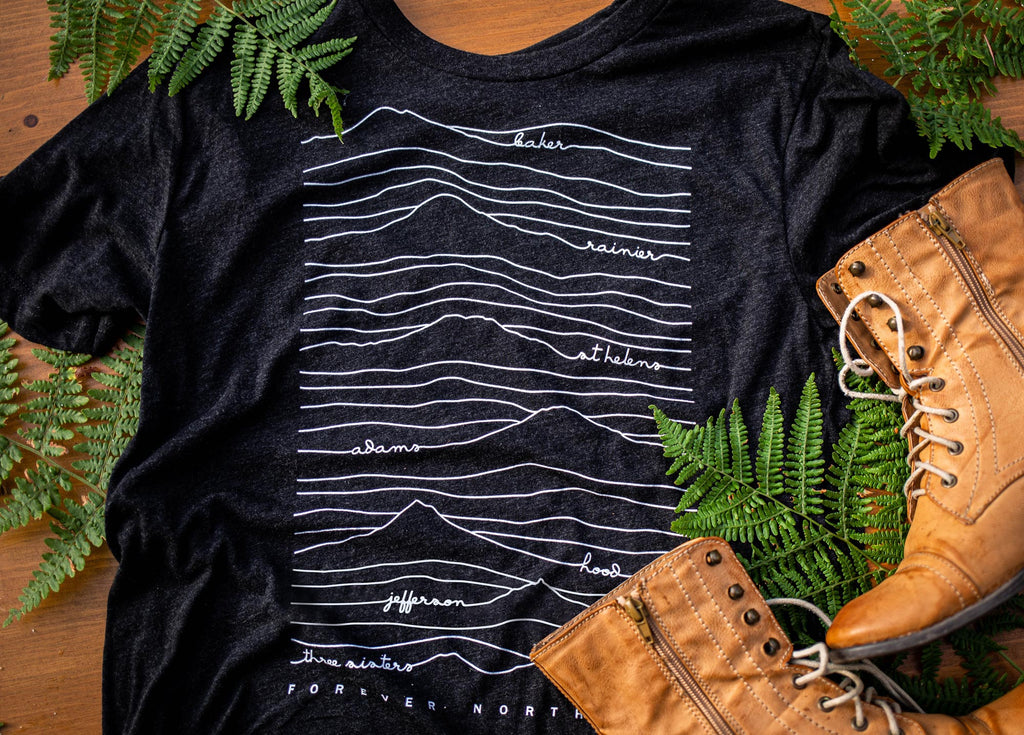 Cascade Mountain Range T-shirt