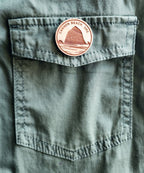 Haystack Rock Wooden Pin