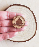 Load image into Gallery viewer, Haystack Rock Wooden Pin
