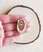 Bear Wooden Pin