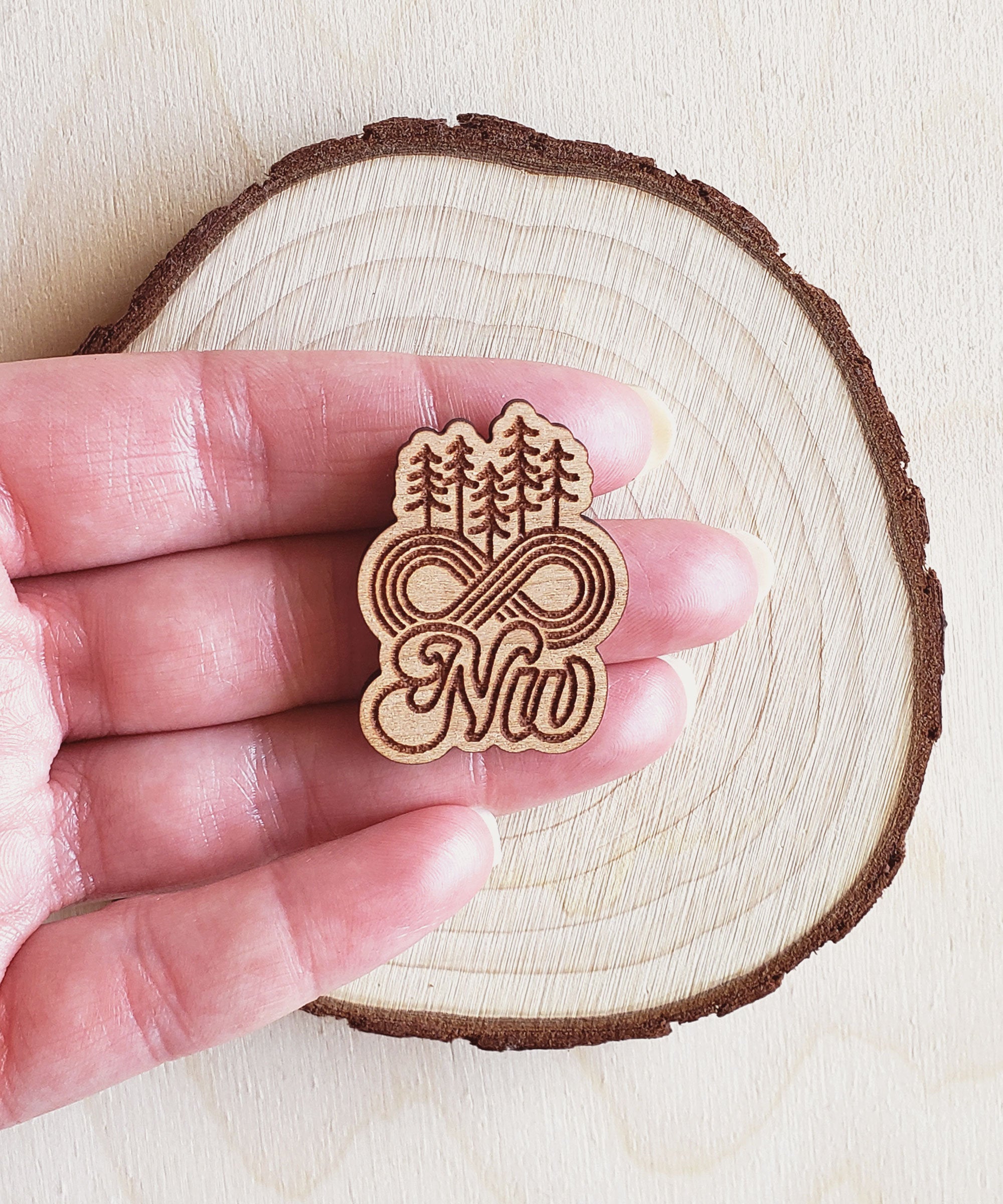 Forever Northwest Wooden Pin