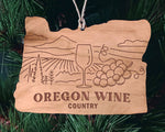 Load image into Gallery viewer, Oregon Wine Country Christmas Ornament
