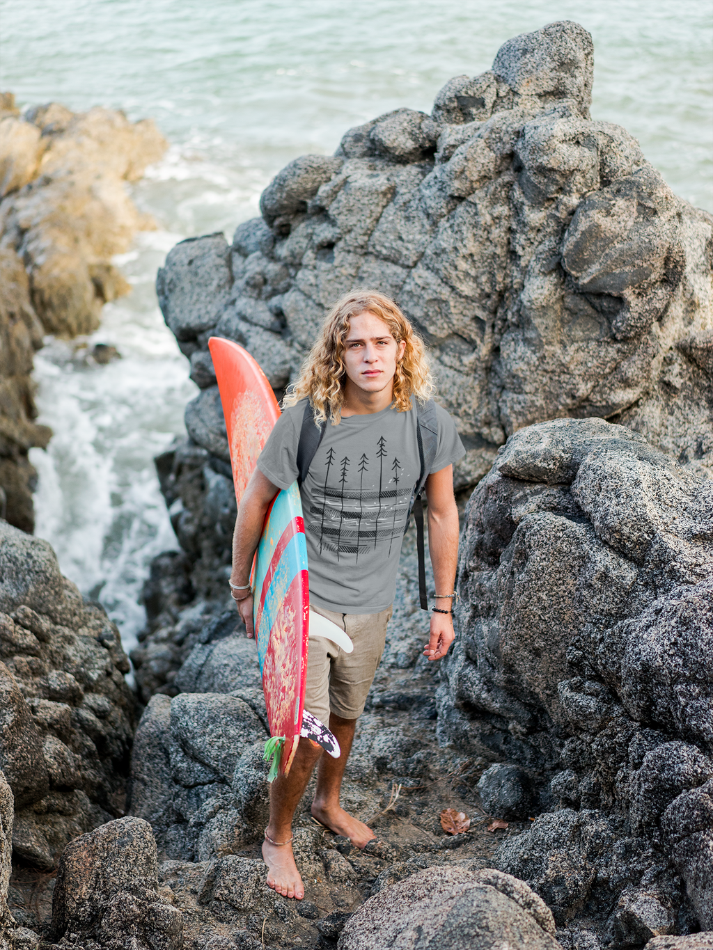 Pacific Plaid T-shirt