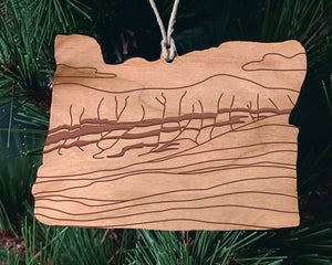 Painted Hills Christmas Ornament