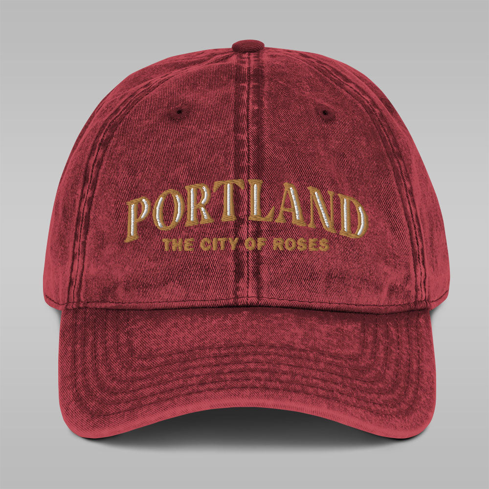 Portland Rose City Vintage Dad Hat
