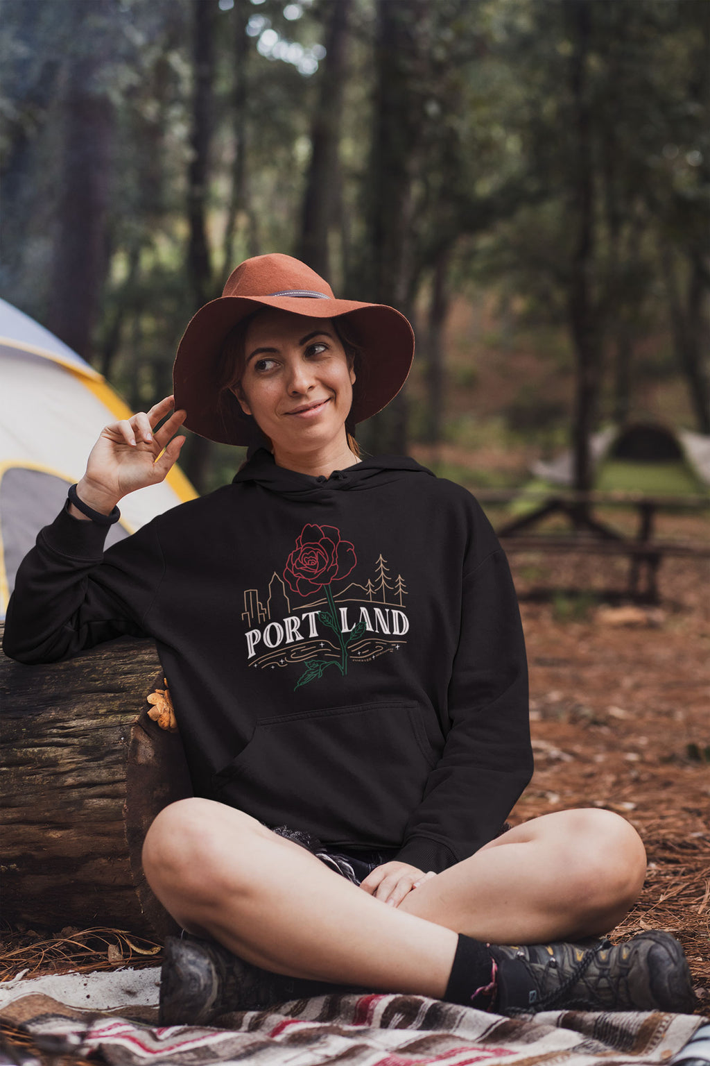 Portland Rose City Hoodie