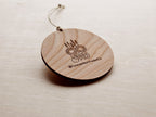 Oregon Coast Round Christmas Ornament