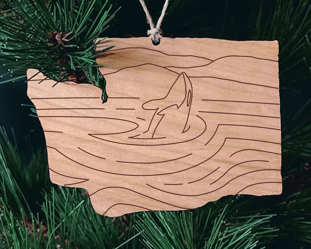 San Juan Islands Christmas Ornament