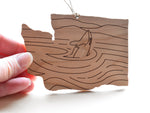 Load image into Gallery viewer, San Juan Islands Christmas Ornament
