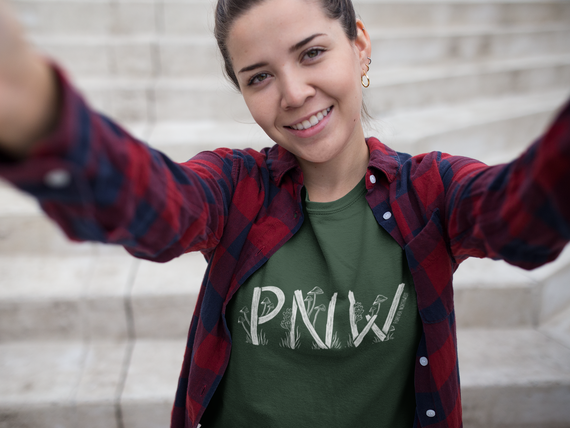 Pacific Northwest Mushroom T-shirt