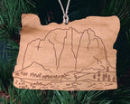 Smith Rock Christmas Ornament