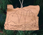 Load image into Gallery viewer, Smith Rock Christmas Ornament
