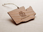 Mt. Rainier Christmas Ornament